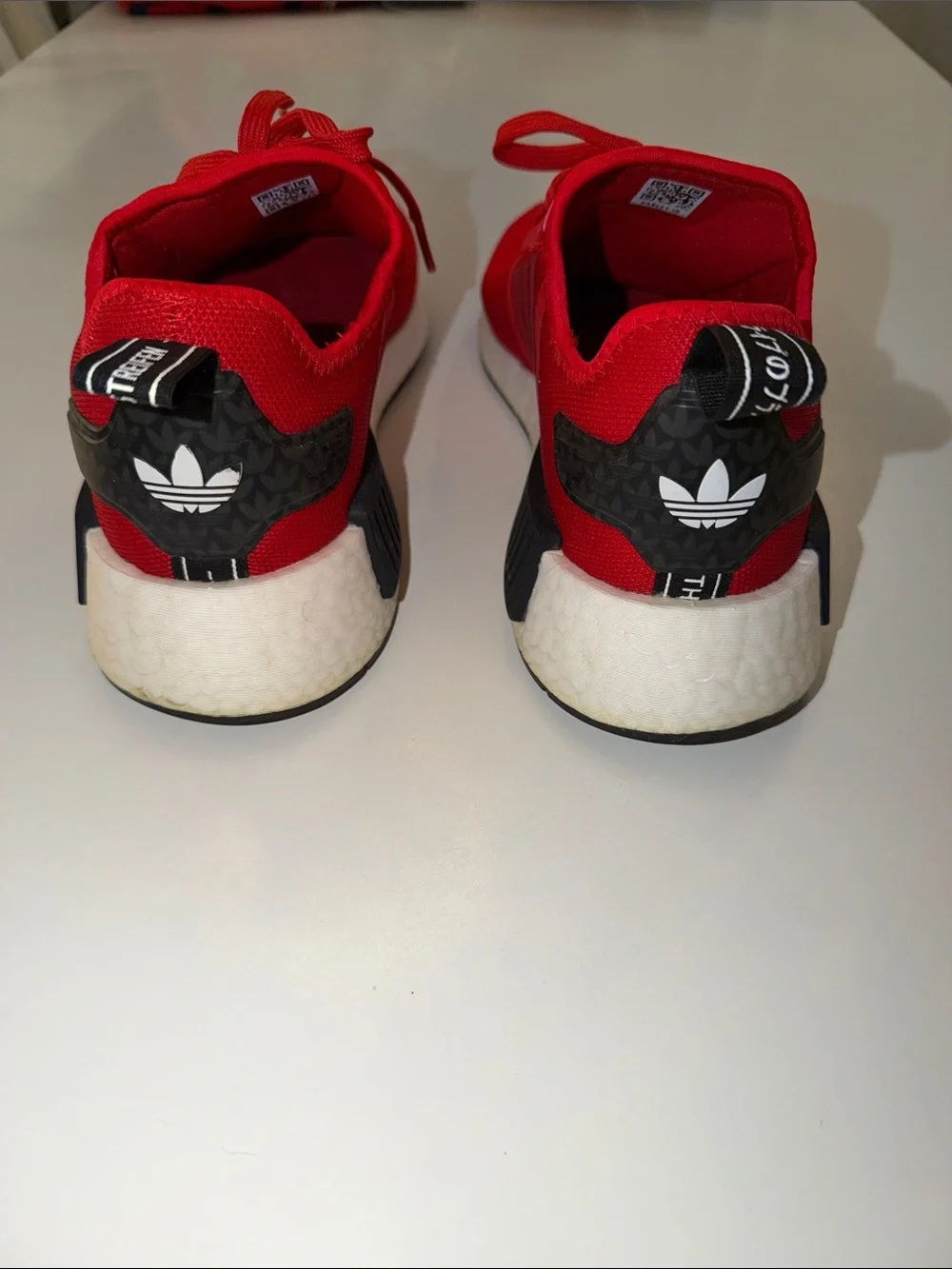 adidas Red Athletic NMD R1 Trainers
